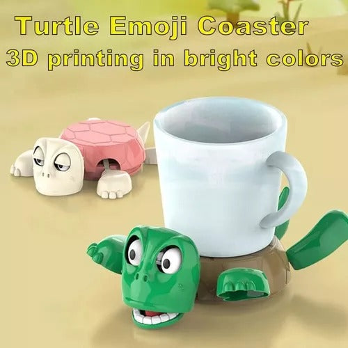 Turtle Coaster (Pack Of 2)