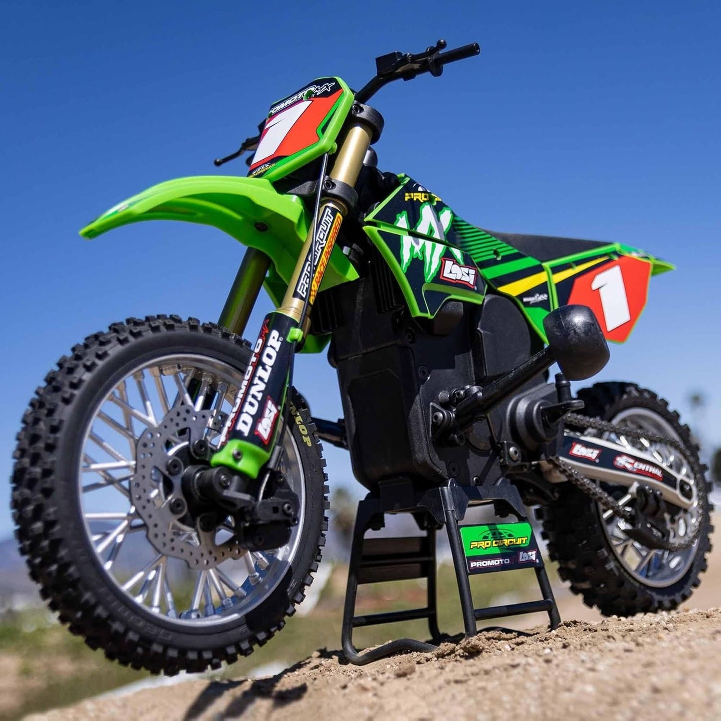 MX 1/4 RC Dirt Bike – Ready-to-Race Combo