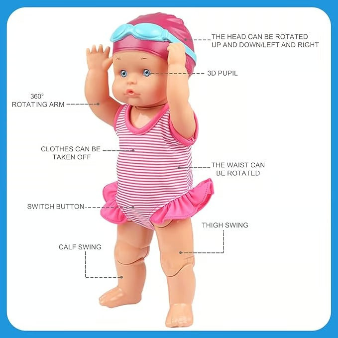 Waterproof Swimming Doll
