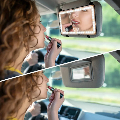 LED Car Vanity Mirror