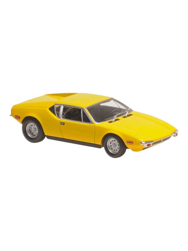 Para64 1972 DeTomaso Pantera Yellow 1:64 Scale Diecast