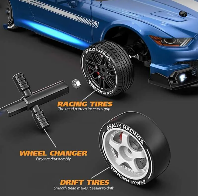 2.4GHz RC 20+Km/h Mini Drifting Car