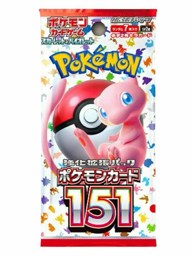 Pokemon Japanese 151 Booster Pack