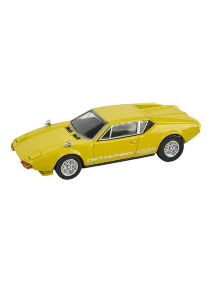 Para64 1972 DeTomaso Pantera Yellow 1:64 Scale Diecast
